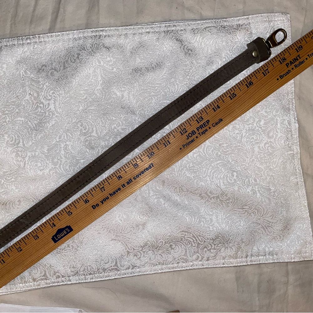 Portland Leather Slate Grey Strap extender